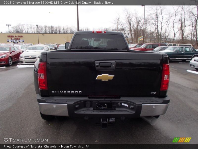 Black / Ebony 2013 Chevrolet Silverado 3500HD LTZ Crew Cab 4x4 Dually