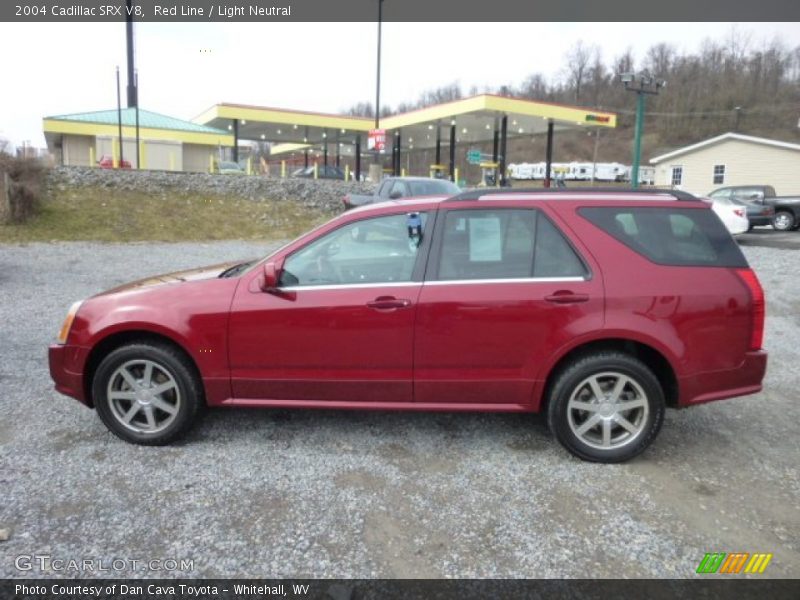 Red Line / Light Neutral 2004 Cadillac SRX V8