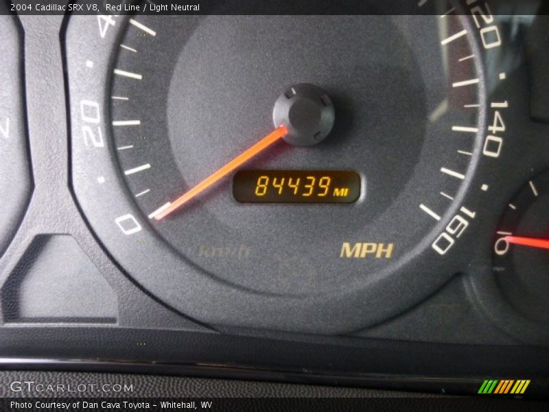 Red Line / Light Neutral 2004 Cadillac SRX V8