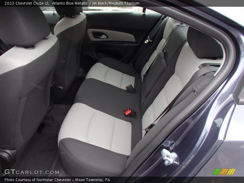 Atlantis Blue Metallic / Jet Black/Medium Titanium 2013 Chevrolet Cruze LS