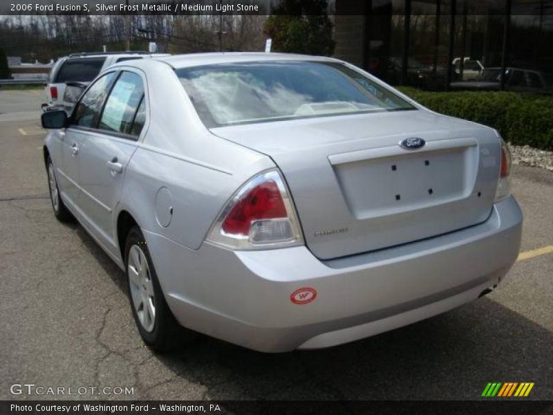 Silver Frost Metallic / Medium Light Stone 2006 Ford Fusion S