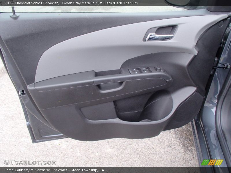 Door Panel of 2013 Sonic LTZ Sedan