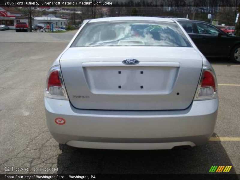 Silver Frost Metallic / Medium Light Stone 2006 Ford Fusion S
