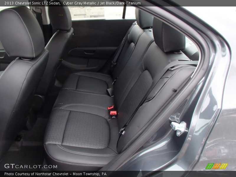 Rear Seat of 2013 Sonic LTZ Sedan