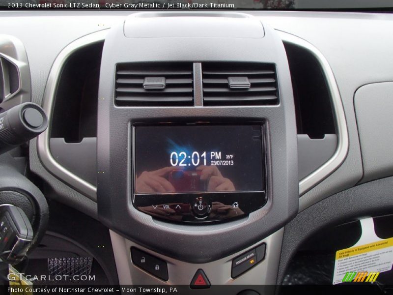 Controls of 2013 Sonic LTZ Sedan