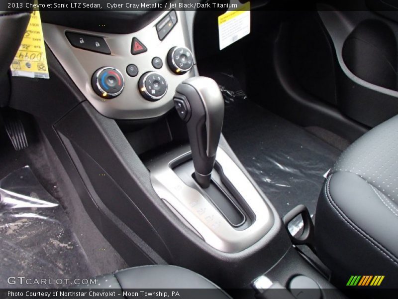  2013 Sonic LTZ Sedan 6 Speed Automatic Shifter