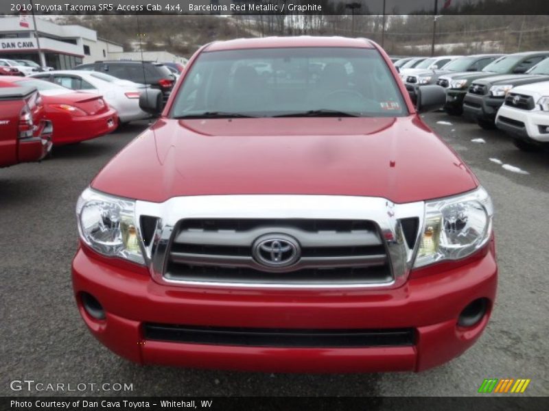 Barcelona Red Metallic / Graphite 2010 Toyota Tacoma SR5 Access Cab 4x4