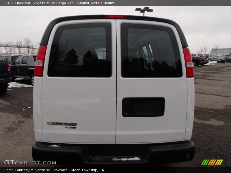 Summit White / Neutral 2013 Chevrolet Express 2500 Cargo Van