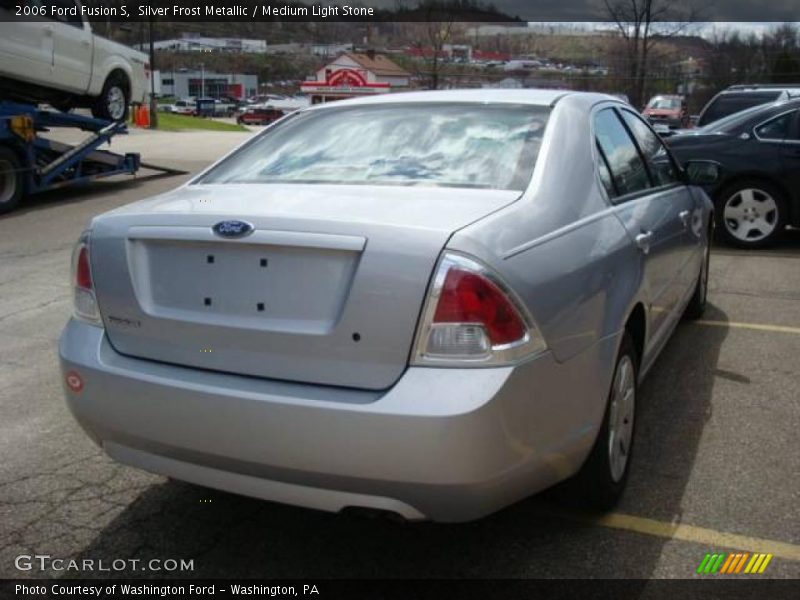 Silver Frost Metallic / Medium Light Stone 2006 Ford Fusion S