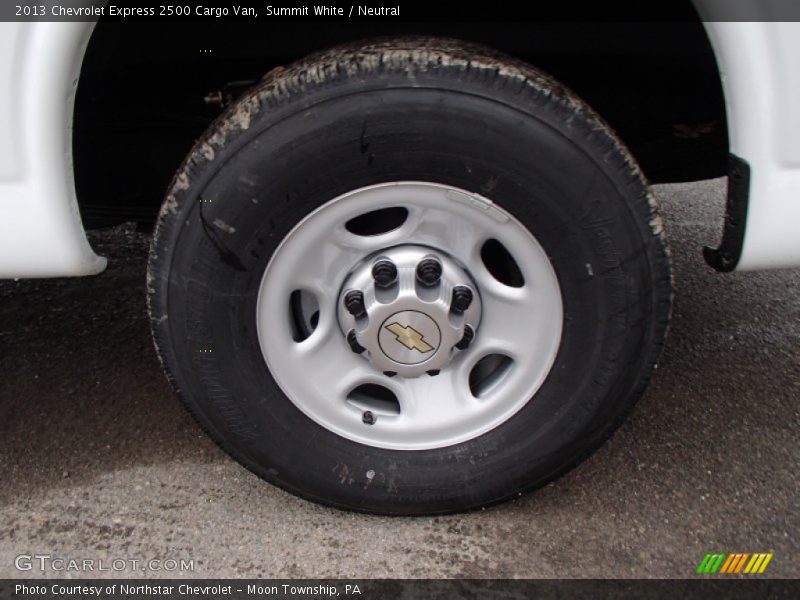 Summit White / Neutral 2013 Chevrolet Express 2500 Cargo Van