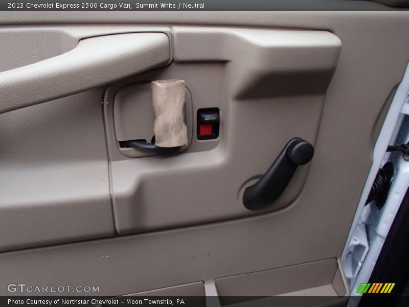Summit White / Neutral 2013 Chevrolet Express 2500 Cargo Van