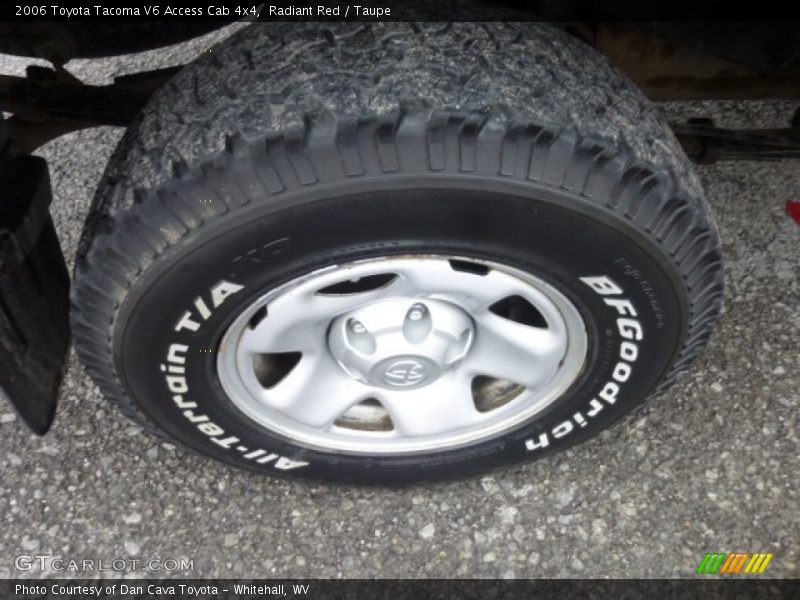 Radiant Red / Taupe 2006 Toyota Tacoma V6 Access Cab 4x4