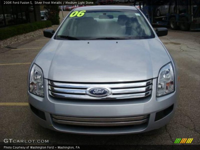 Silver Frost Metallic / Medium Light Stone 2006 Ford Fusion S