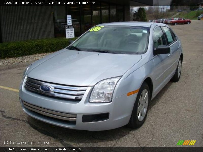 Silver Frost Metallic / Medium Light Stone 2006 Ford Fusion S