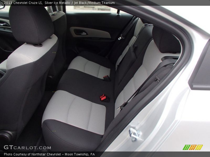 Silver Ice Metallic / Jet Black/Medium Titanium 2013 Chevrolet Cruze LS