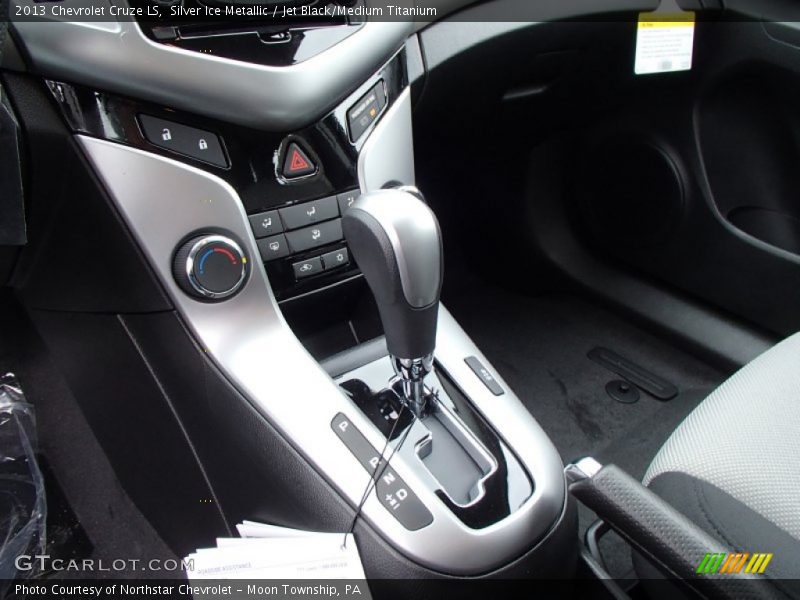 Silver Ice Metallic / Jet Black/Medium Titanium 2013 Chevrolet Cruze LS