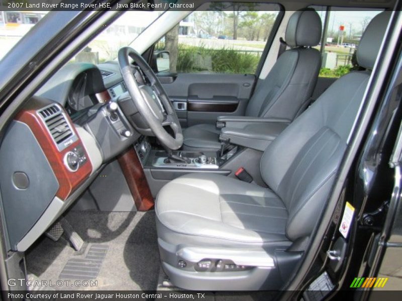 Front Seat of 2007 Range Rover HSE