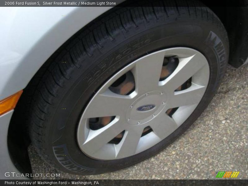 Silver Frost Metallic / Medium Light Stone 2006 Ford Fusion S