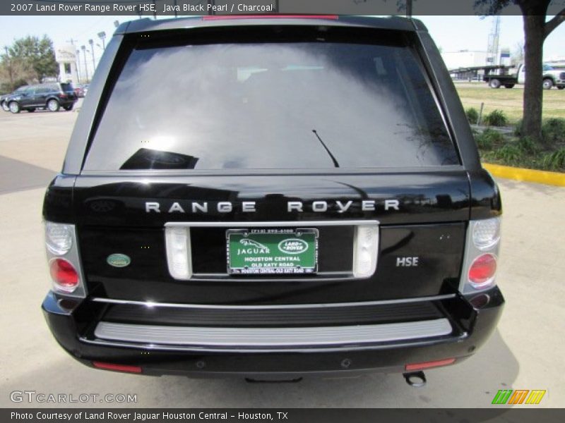 Java Black Pearl / Charcoal 2007 Land Rover Range Rover HSE