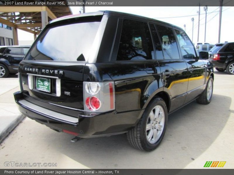 Java Black Pearl / Charcoal 2007 Land Rover Range Rover HSE