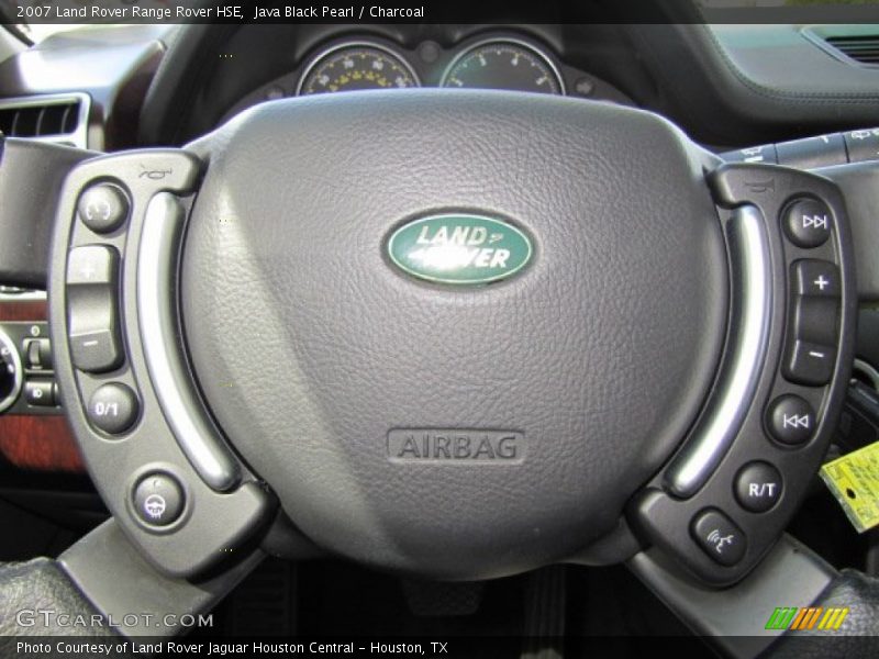 Controls of 2007 Range Rover HSE