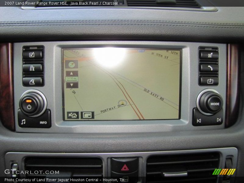 Java Black Pearl / Charcoal 2007 Land Rover Range Rover HSE