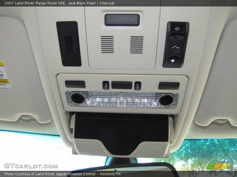 Controls of 2007 Range Rover HSE