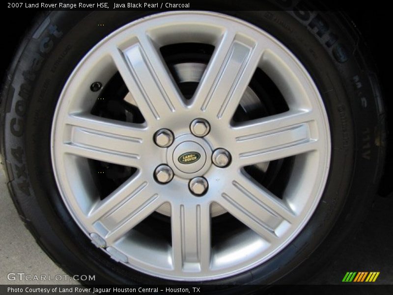 Java Black Pearl / Charcoal 2007 Land Rover Range Rover HSE