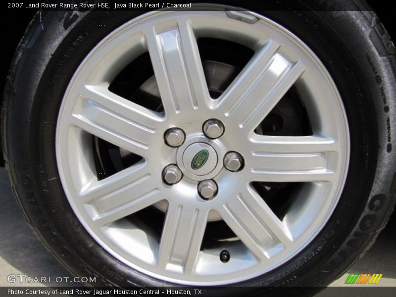 Java Black Pearl / Charcoal 2007 Land Rover Range Rover HSE