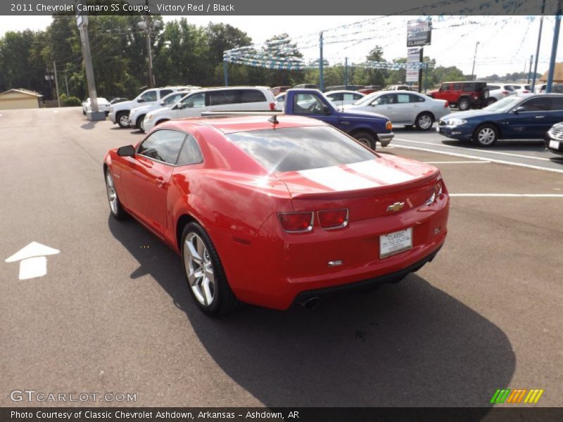Victory Red / Black 2011 Chevrolet Camaro SS Coupe