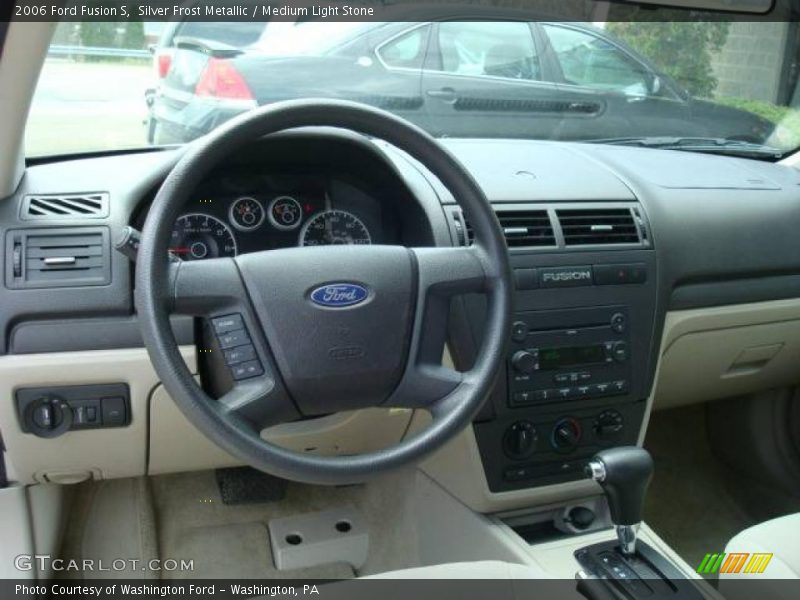 Silver Frost Metallic / Medium Light Stone 2006 Ford Fusion S