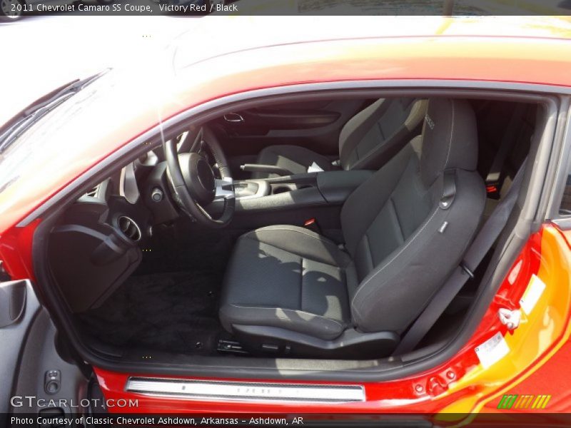 Victory Red / Black 2011 Chevrolet Camaro SS Coupe