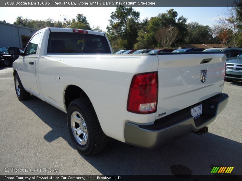 Stone White / Dark Slate/Medium Graystone 2009 Dodge Ram 1500 ST Regular Cab