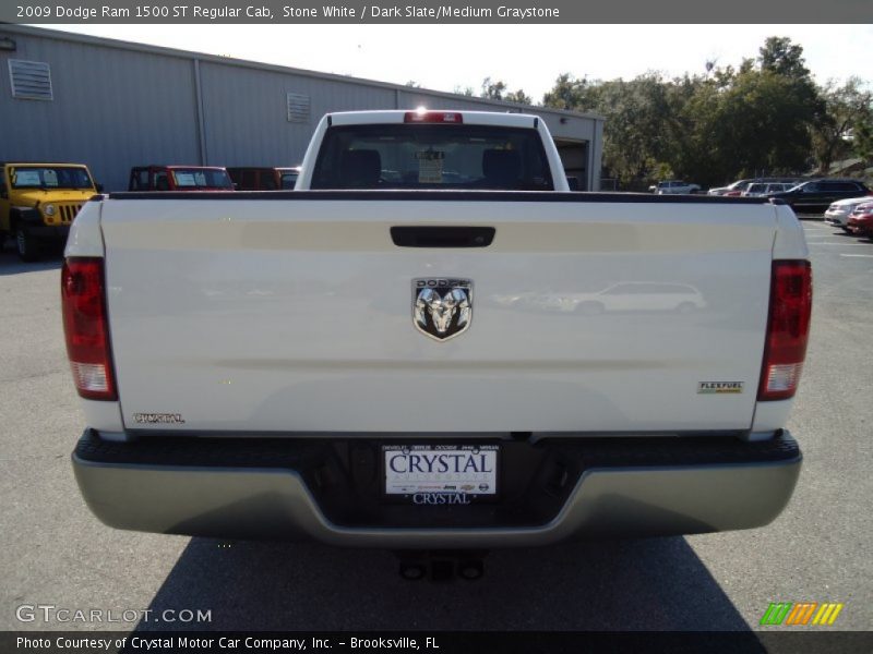 Stone White / Dark Slate/Medium Graystone 2009 Dodge Ram 1500 ST Regular Cab