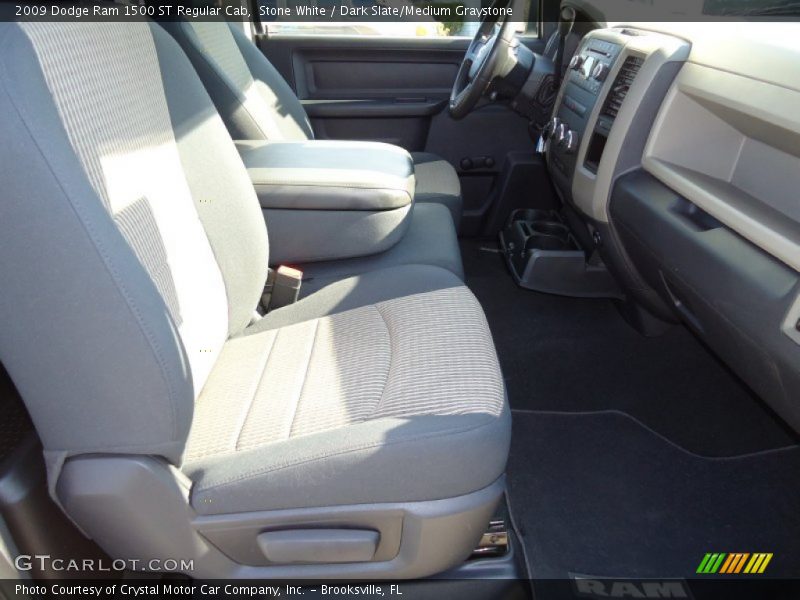 Stone White / Dark Slate/Medium Graystone 2009 Dodge Ram 1500 ST Regular Cab