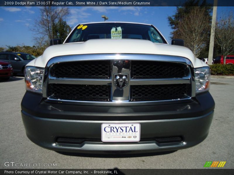 Stone White / Dark Slate/Medium Graystone 2009 Dodge Ram 1500 ST Regular Cab
