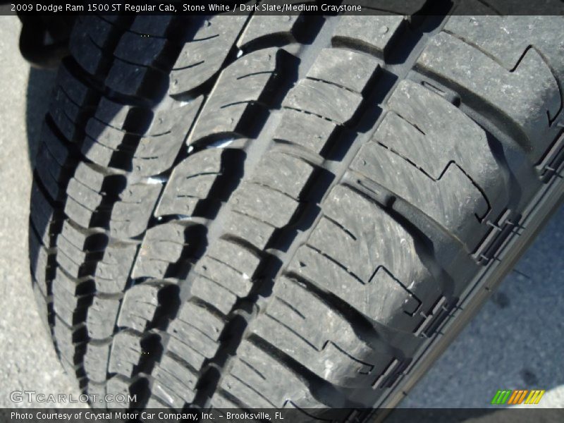 Stone White / Dark Slate/Medium Graystone 2009 Dodge Ram 1500 ST Regular Cab