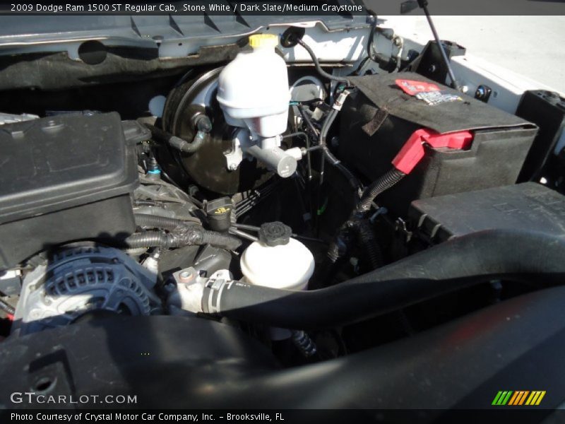 Stone White / Dark Slate/Medium Graystone 2009 Dodge Ram 1500 ST Regular Cab