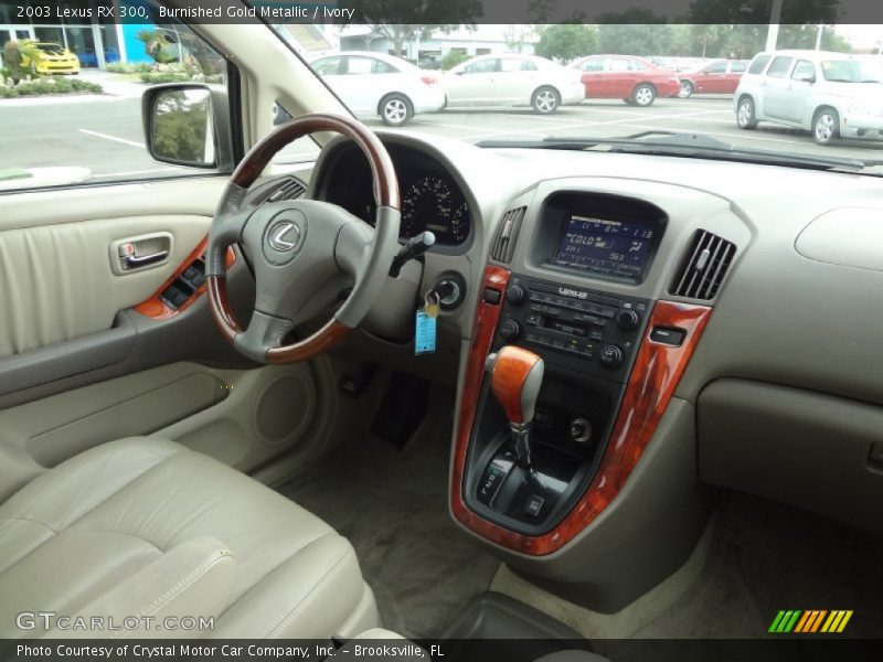 Burnished Gold Metallic / Ivory 2003 Lexus RX 300