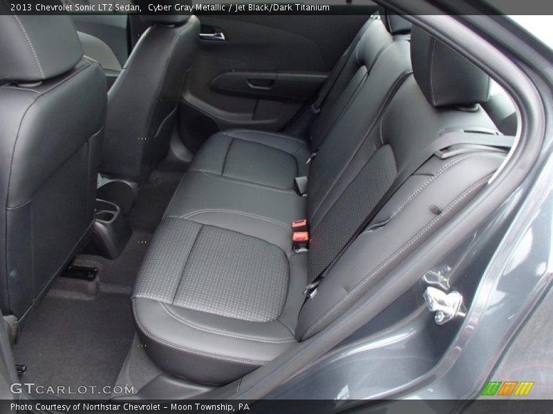 Rear Seat of 2013 Sonic LTZ Sedan