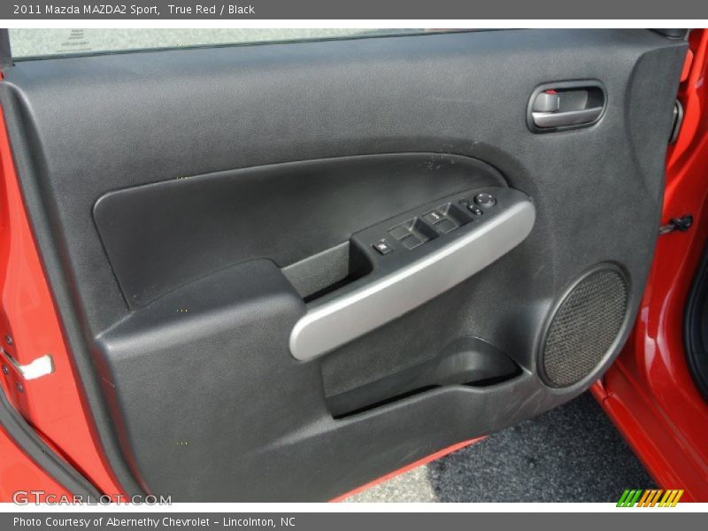 True Red / Black 2011 Mazda MAZDA2 Sport