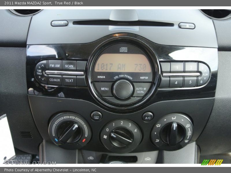 True Red / Black 2011 Mazda MAZDA2 Sport