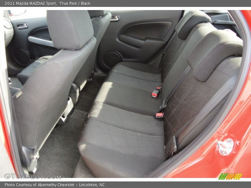 True Red / Black 2011 Mazda MAZDA2 Sport