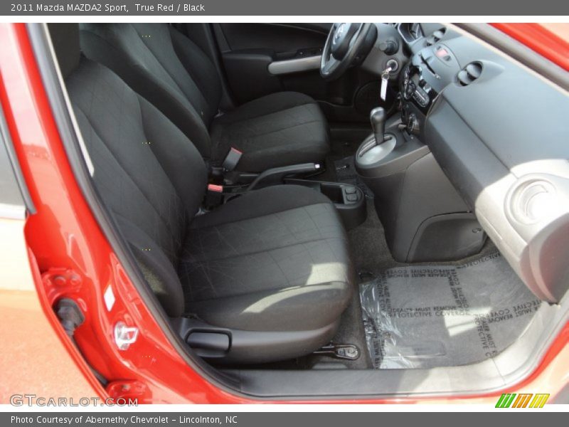 True Red / Black 2011 Mazda MAZDA2 Sport