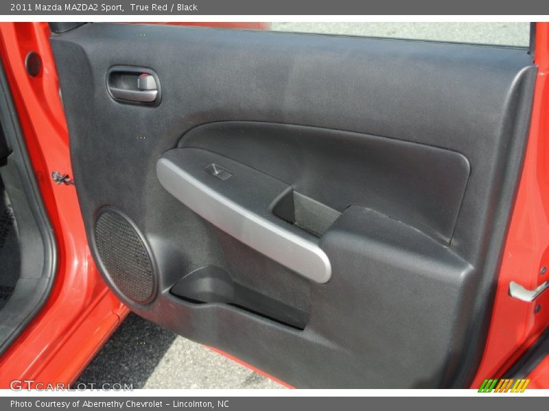 True Red / Black 2011 Mazda MAZDA2 Sport