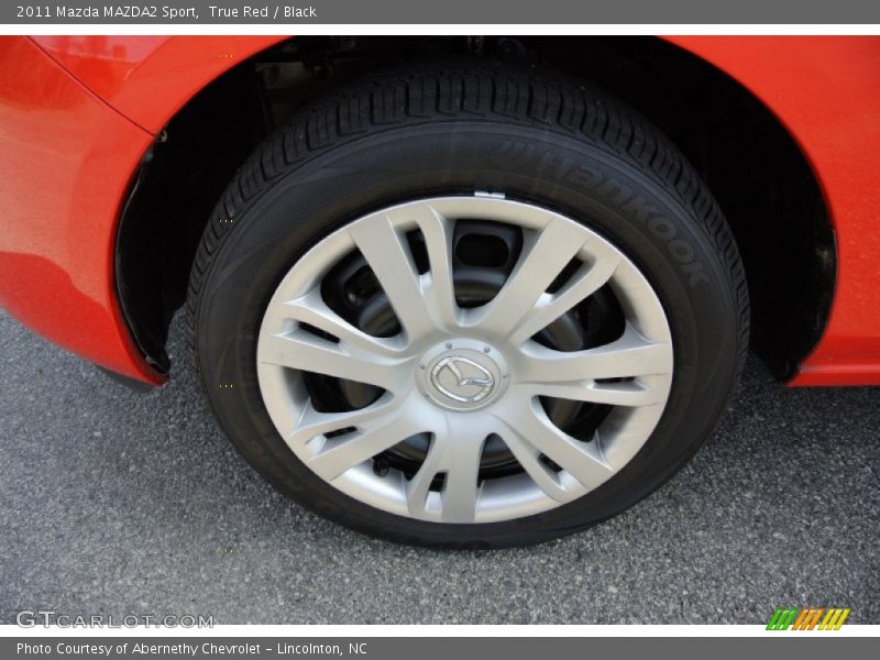 True Red / Black 2011 Mazda MAZDA2 Sport