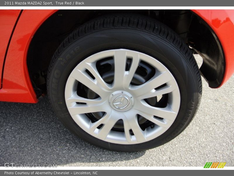 True Red / Black 2011 Mazda MAZDA2 Sport