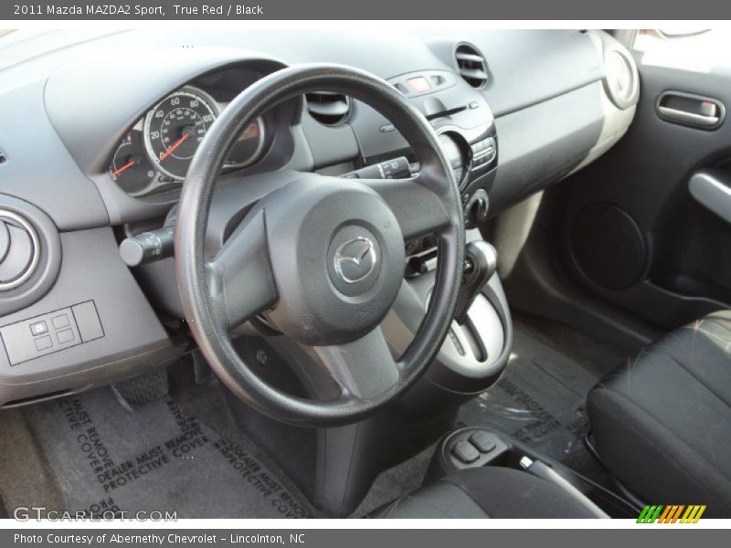 True Red / Black 2011 Mazda MAZDA2 Sport