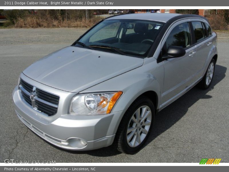 Bright Silver Metallic / Dark Slate Gray 2011 Dodge Caliber Heat