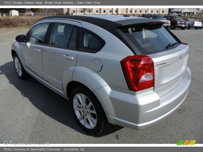 Bright Silver Metallic / Dark Slate Gray 2011 Dodge Caliber Heat